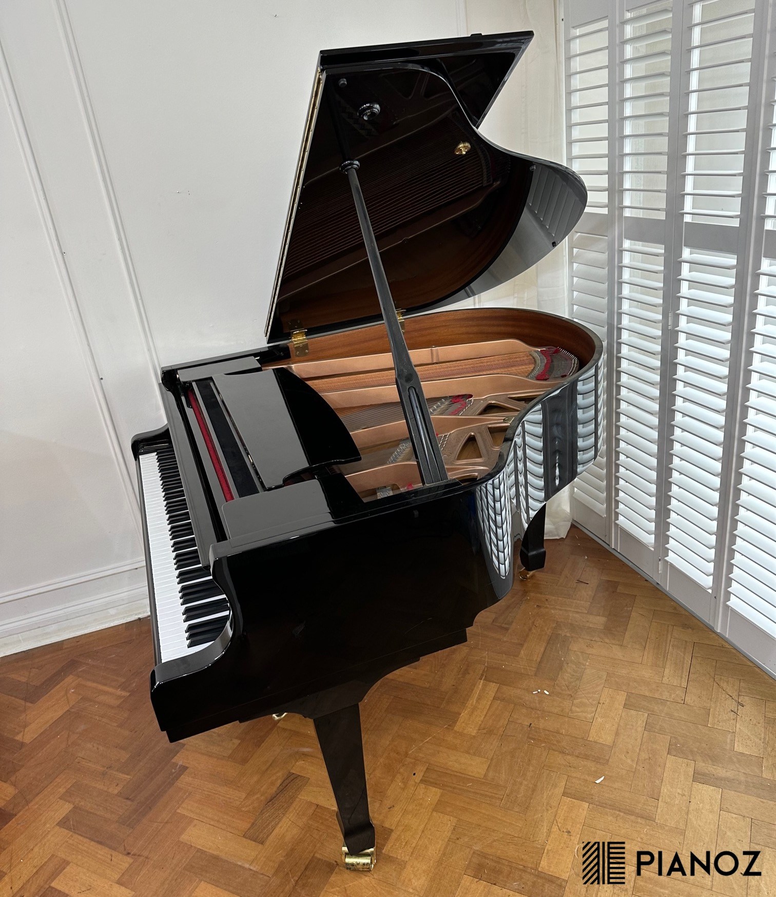Weber 150 Black Gloss Baby Grand Piano piano for sale in UK
