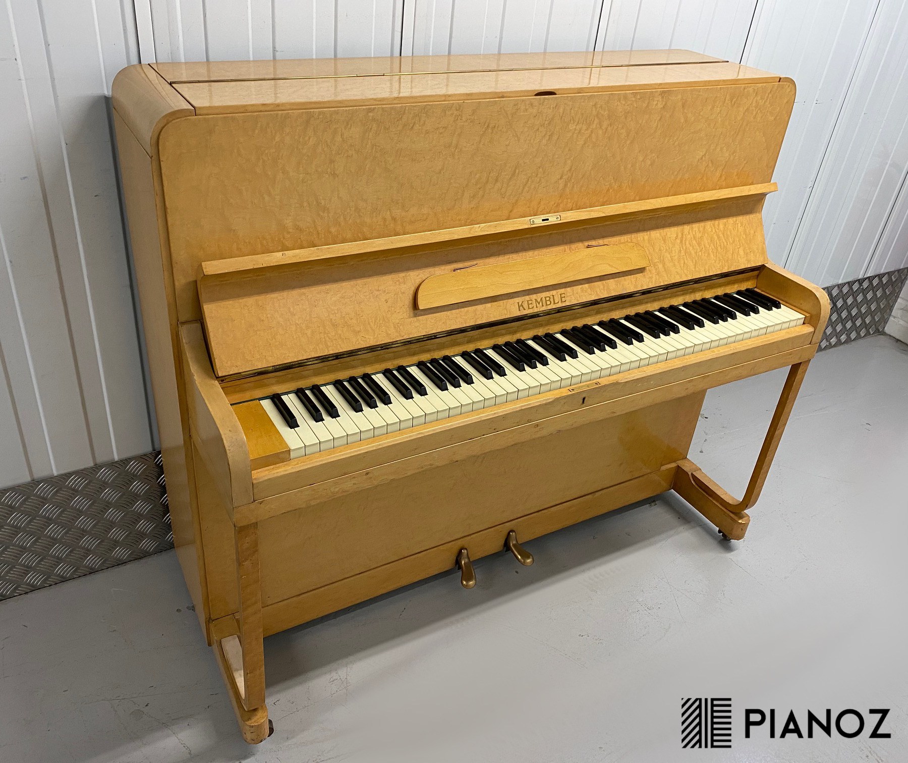 Kemble Birds Eye Maple Upright Piano piano for sale in UK