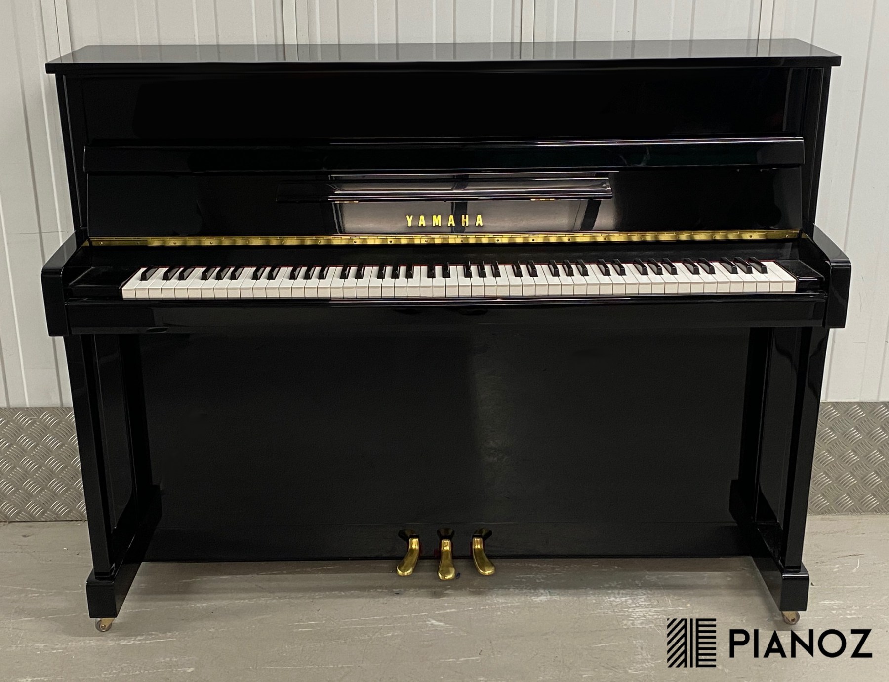 Yamaha B2 Polished Ebony Upright Piano piano for sale in UK