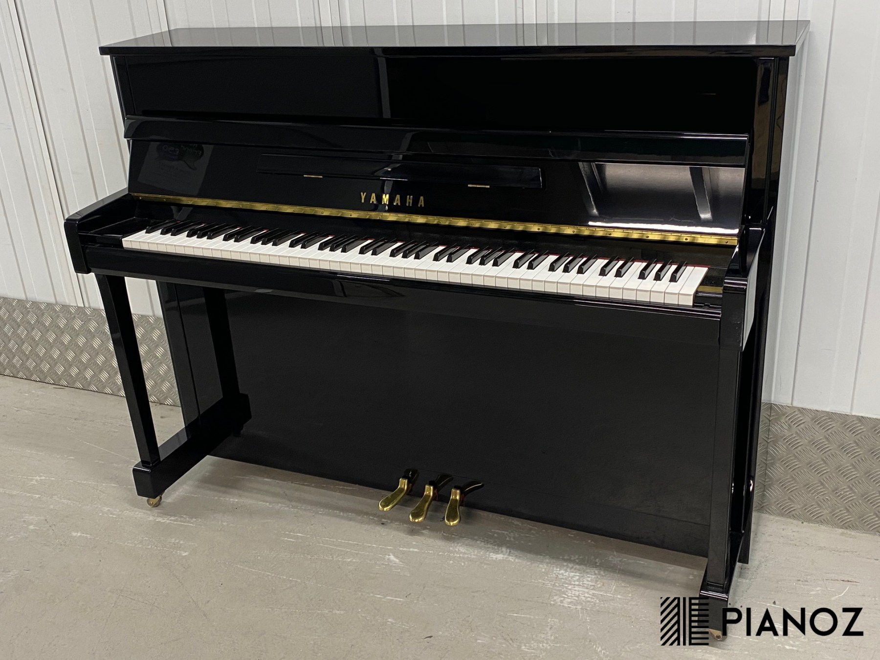 Yamaha B2 Polished Ebony Upright Piano piano for sale in UK