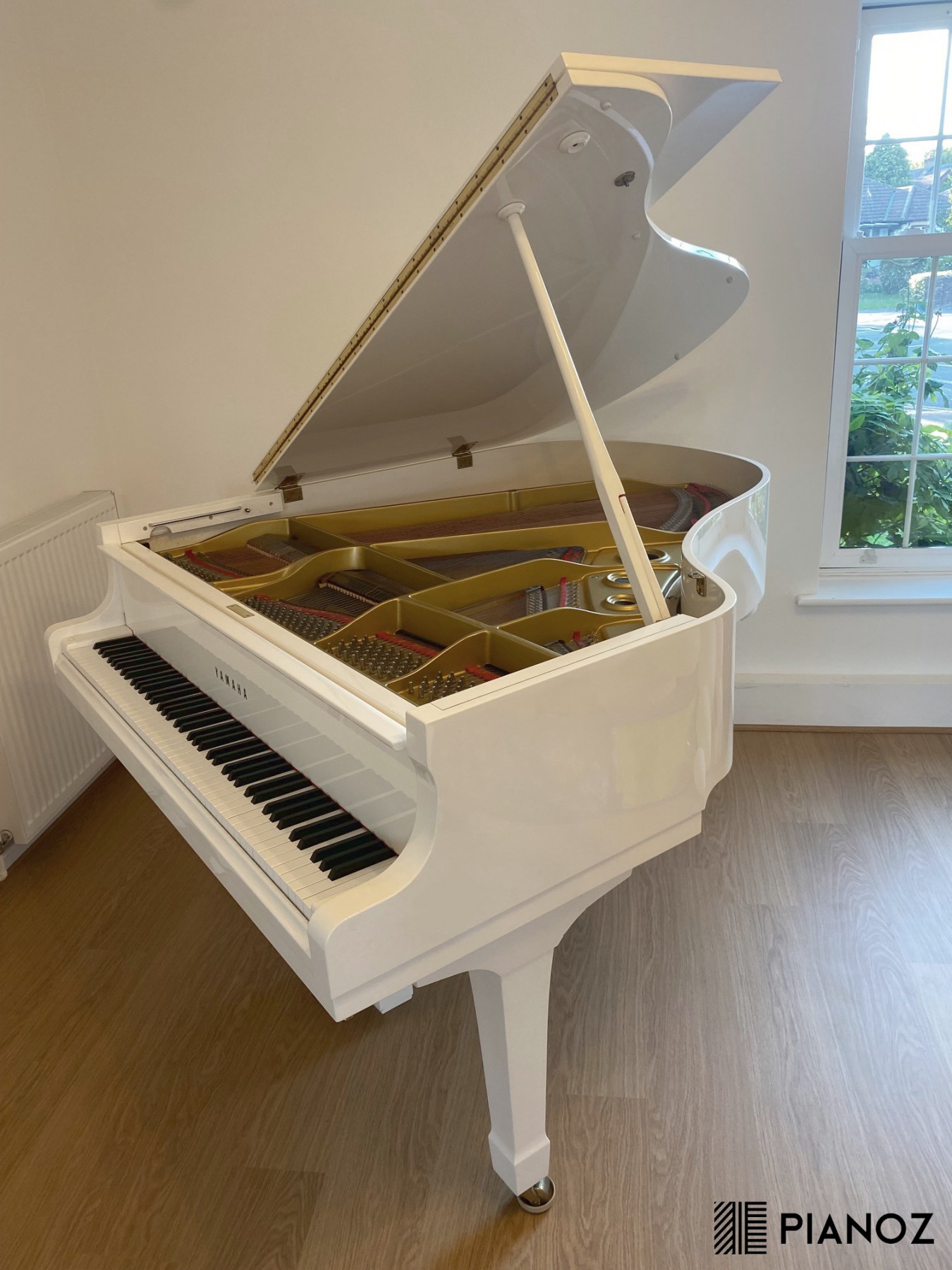 Yamaha G1 White Baby Grand Piano piano for sale in UK
