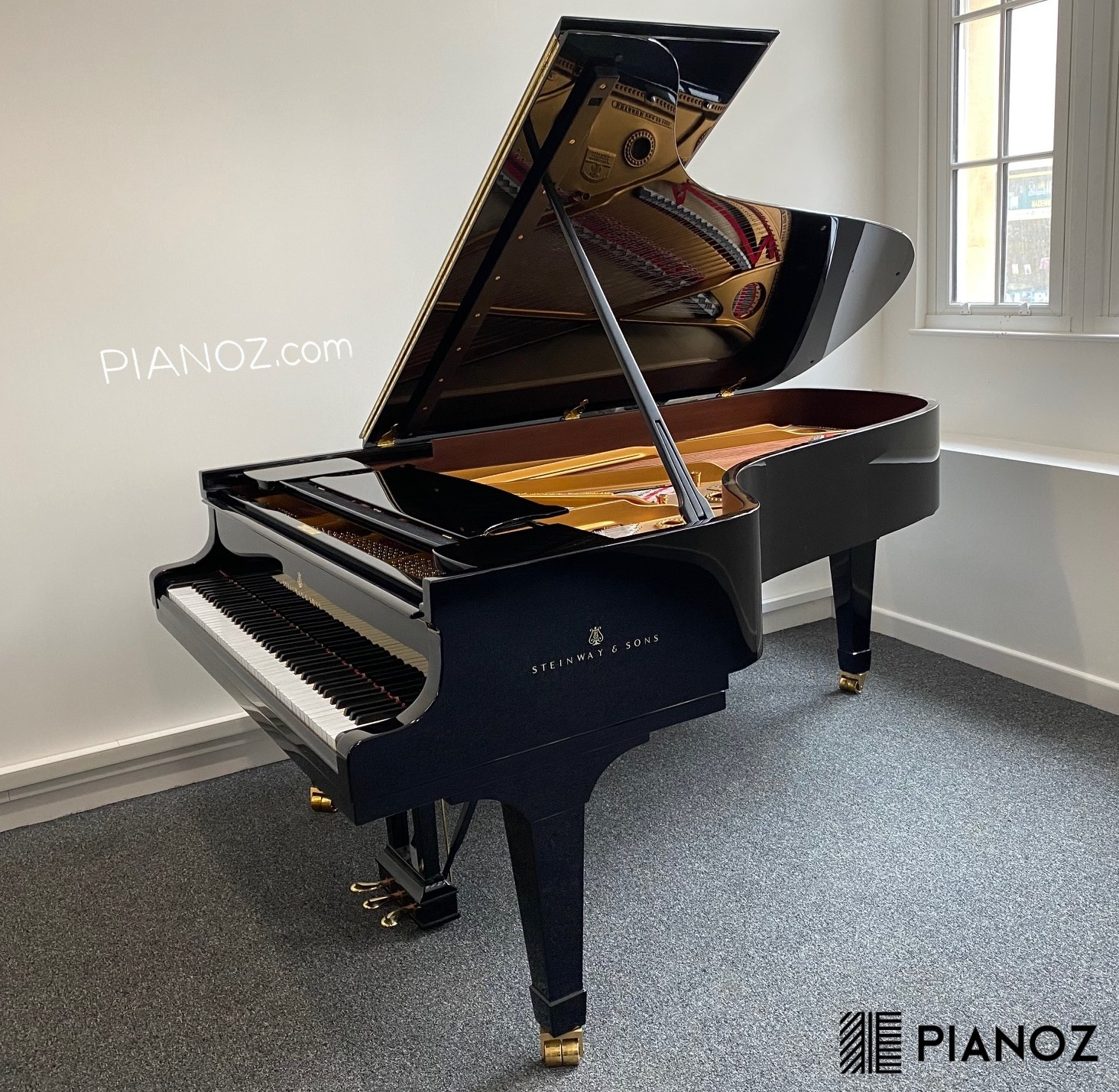 Steinway & Sons Model C Concert Grand piano for sale in UK