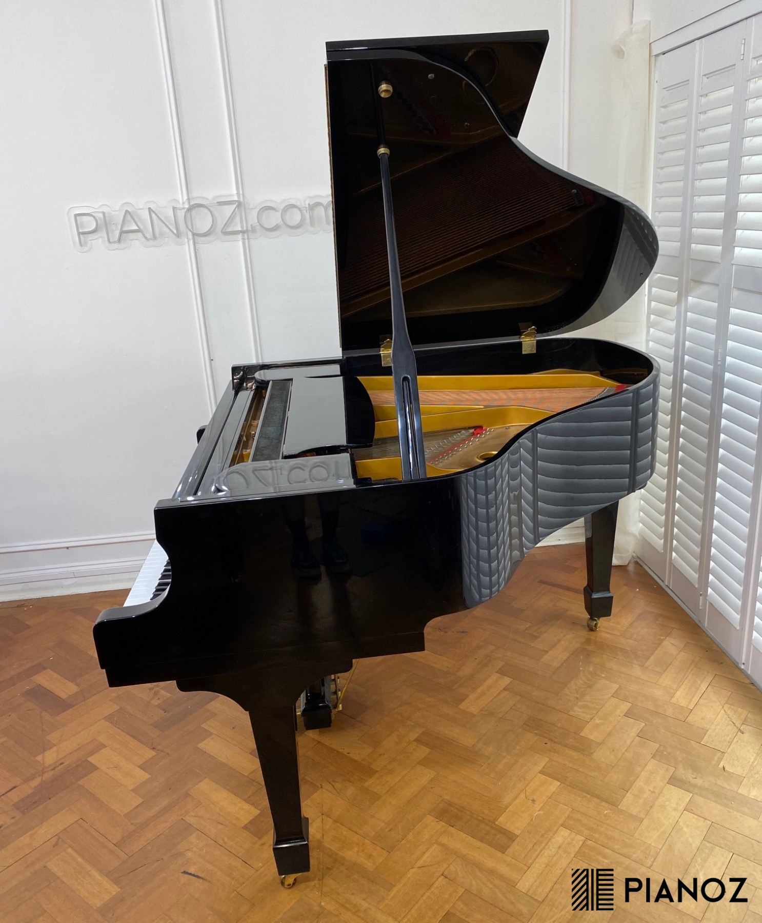 Samick Black High Gloss Baby Grand Piano piano for sale in UK