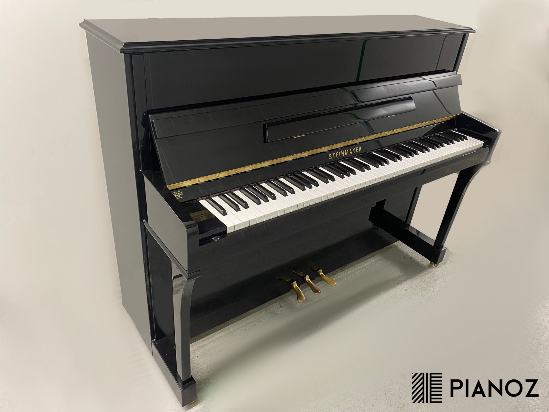 Steinmayer 110 Black Gloss Upright Piano piano for sale in UK