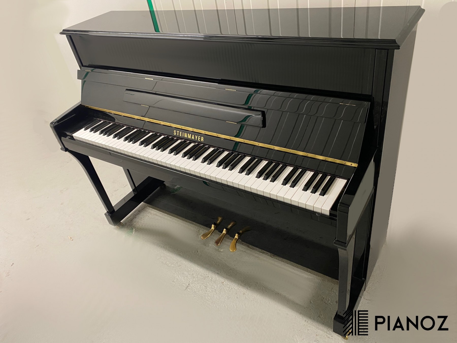 Steinmayer 110 Black High Gloss Upright Piano piano for sale in UK