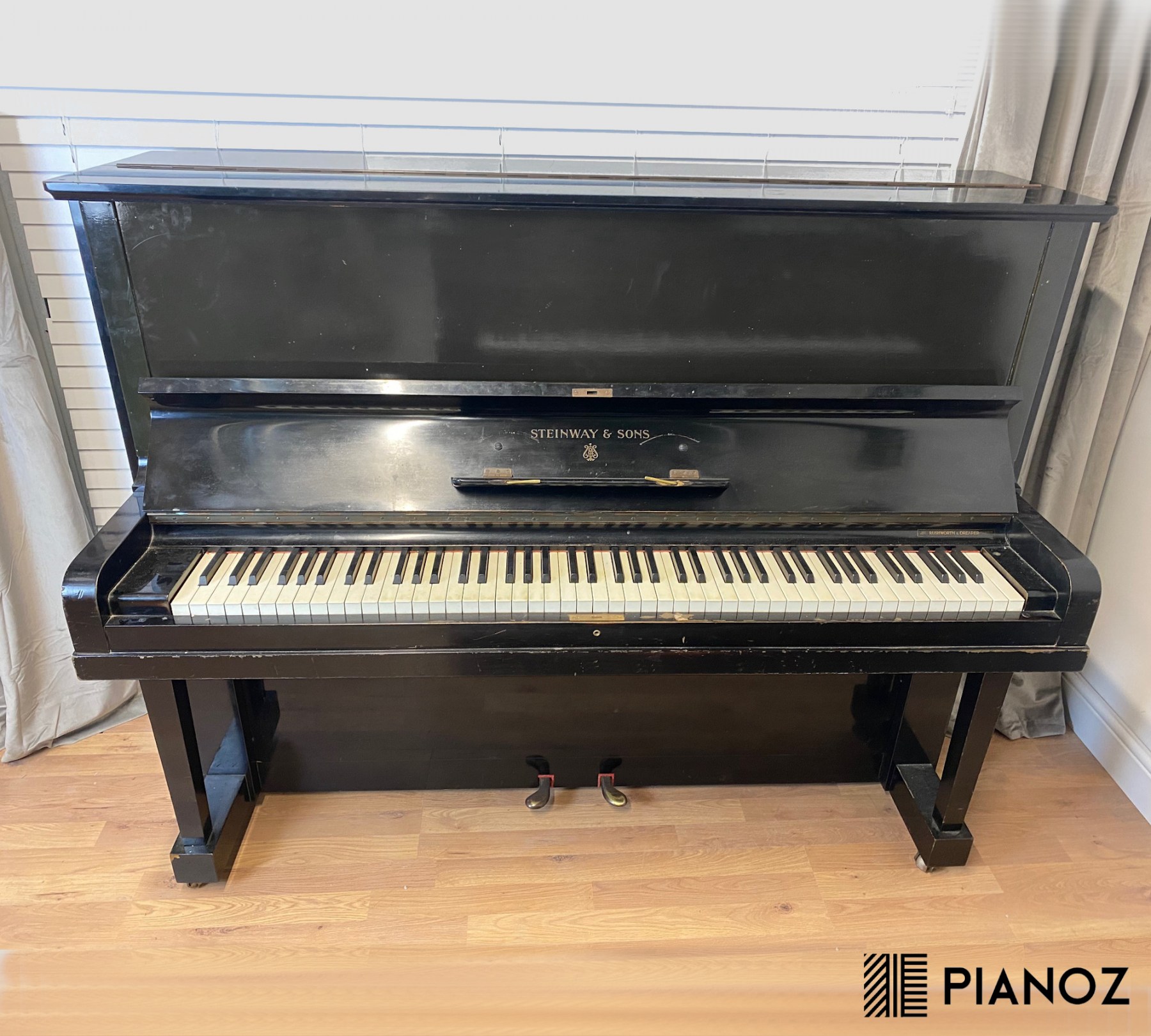 Steinway \u0026 Sons Model V Upright PianoSteinway \u0026 Sons Model V Upright Piano  